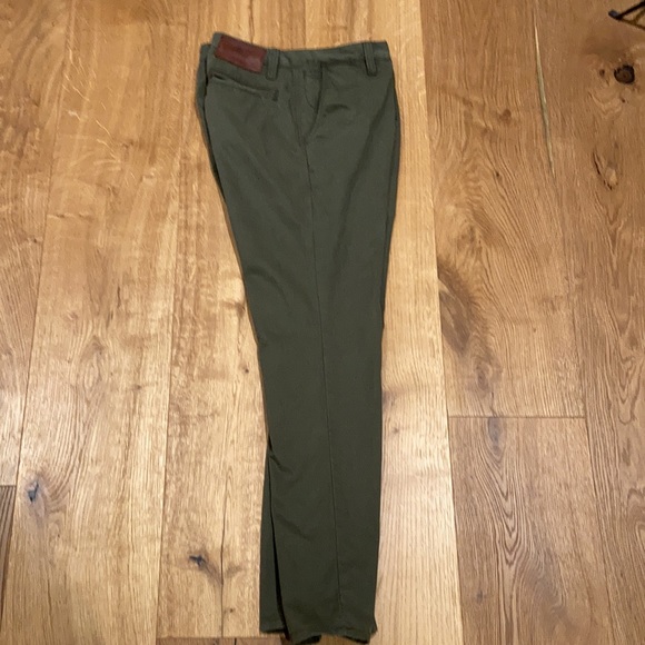Men’s Burton chino pants army green size 32 - Picture 3 of 12